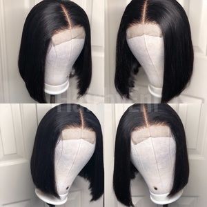 Brazilian virgin hair wig 12” (4x4 lace closure)